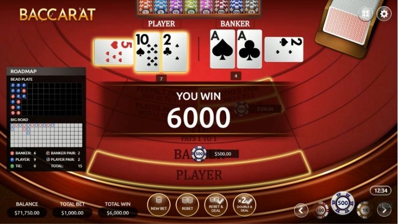 Chơi Baccarat nhận thưởng cực hấp dẫn